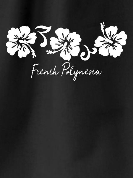 French Polynesia Hibiscus Flower