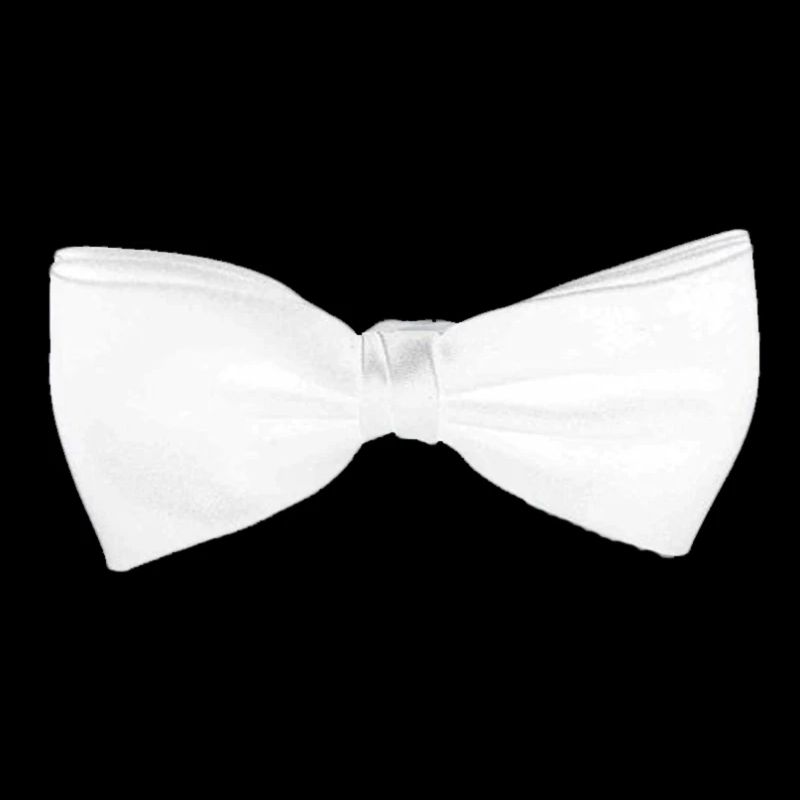 Faux Noeud Papillon blanc