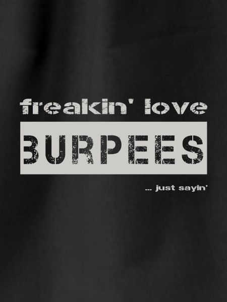 love burpees - bright T-shirt