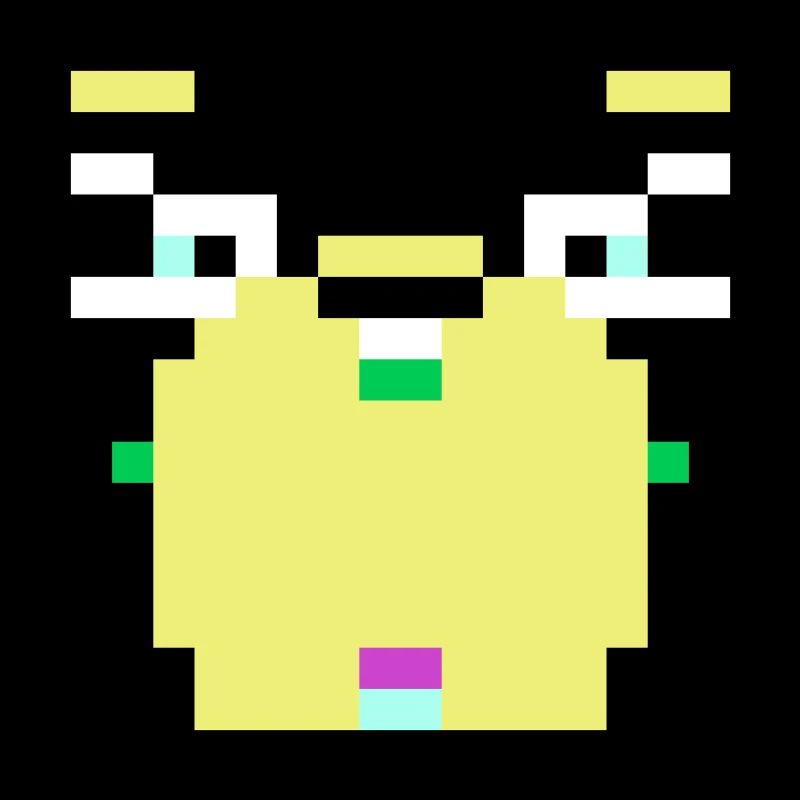 Pixel Krabbe
