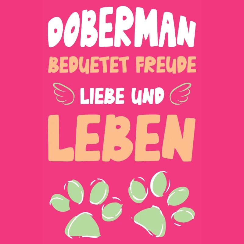 Dobermann Liebe Leben