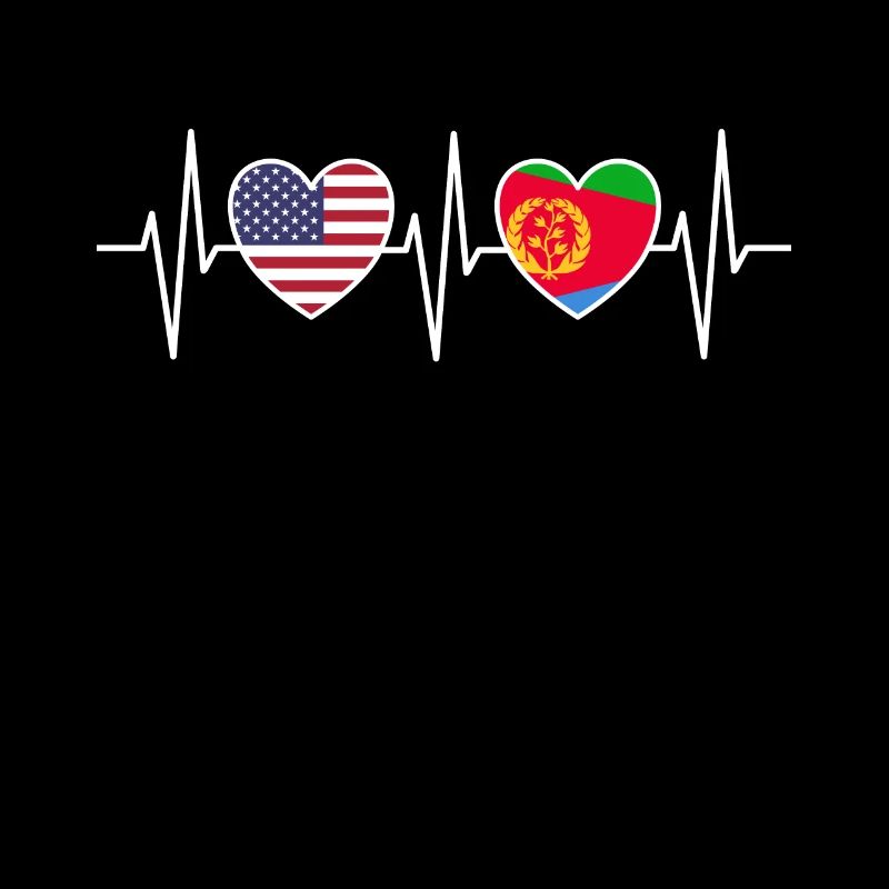 Drapeaux des États-Unis et de l’Érythrée Drapeau érythréen