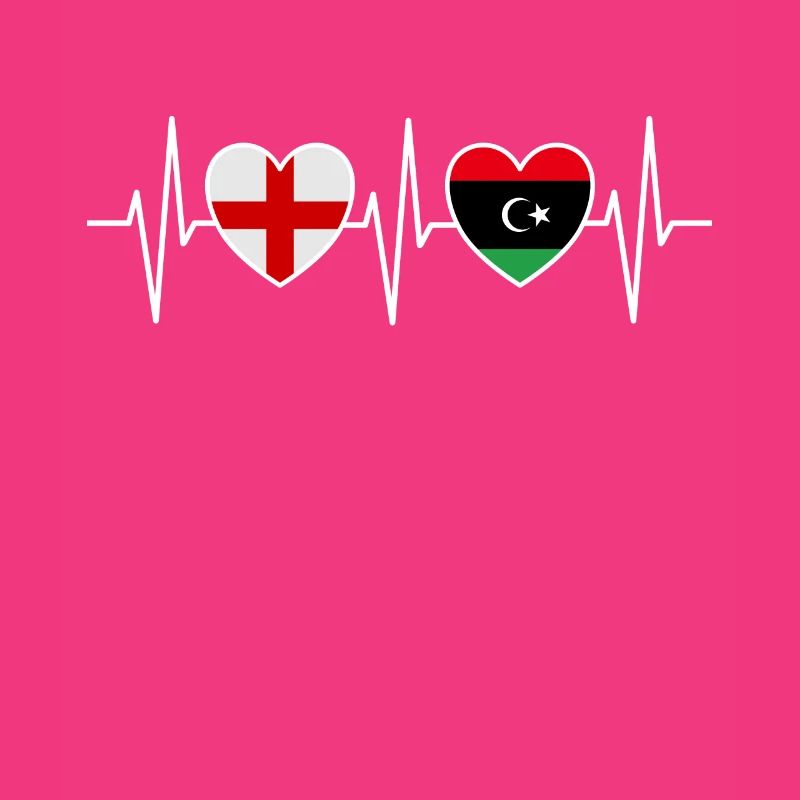 Angleterre et Libye Drapeau libyen Drapeaux