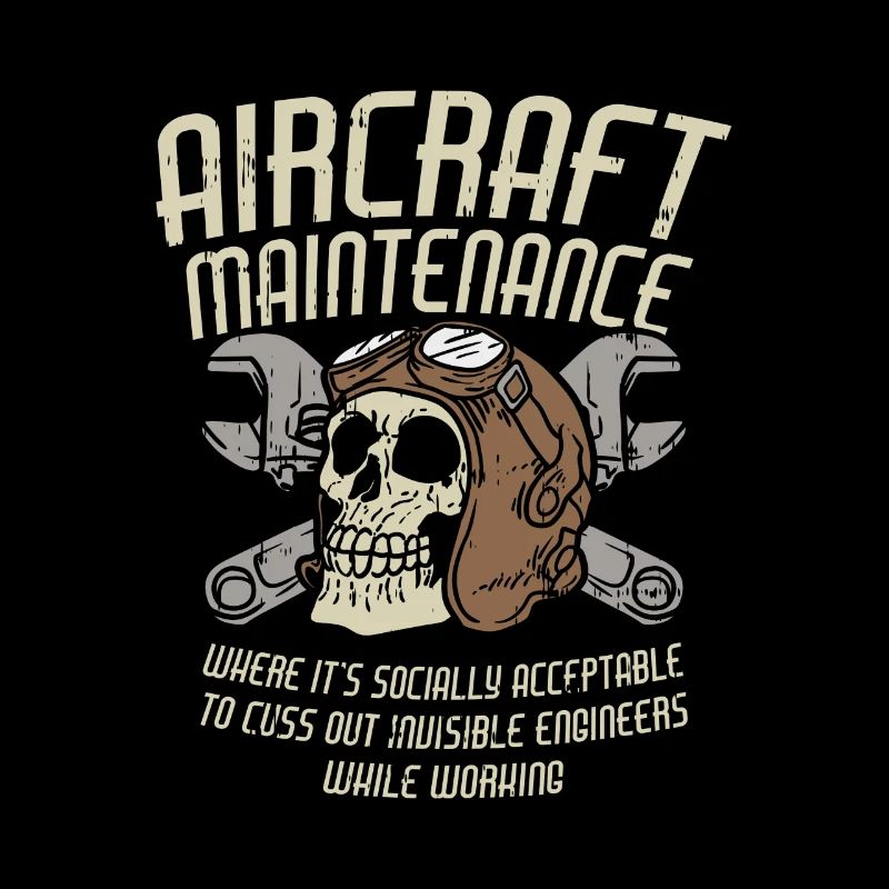 AIRCRAFT MAINTENANCE: Cuss out invisible engineers