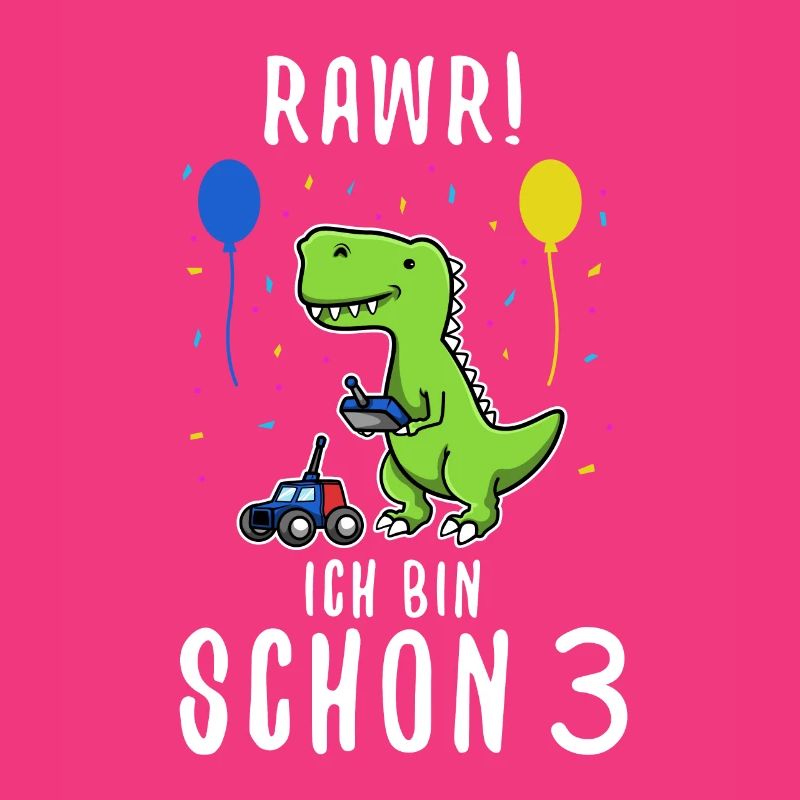 Ich bin schon 3 Dino