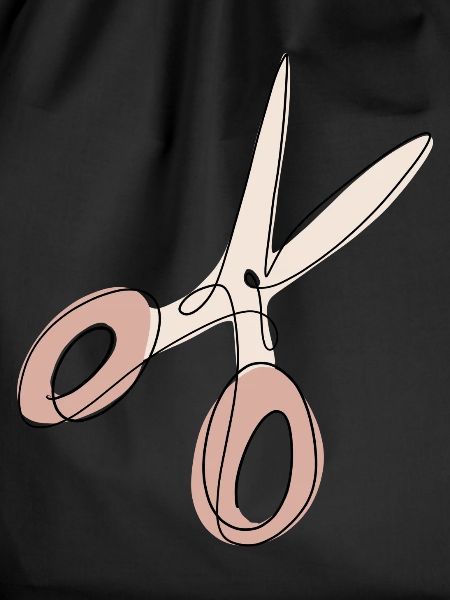 Scissors Cut Line