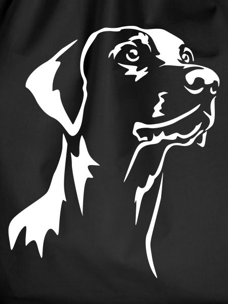 Doberman Head "Black Edition"