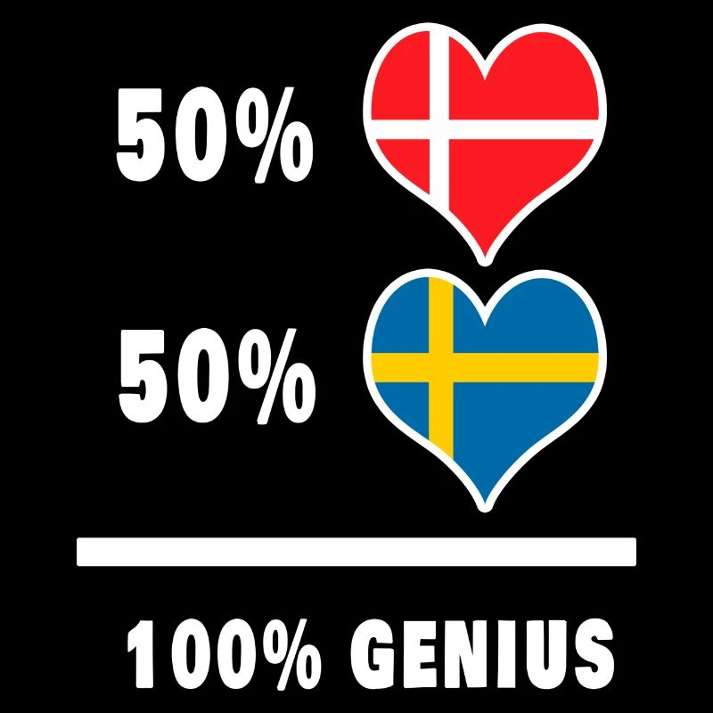 Dänemark und Schweden Genial / Geschenk