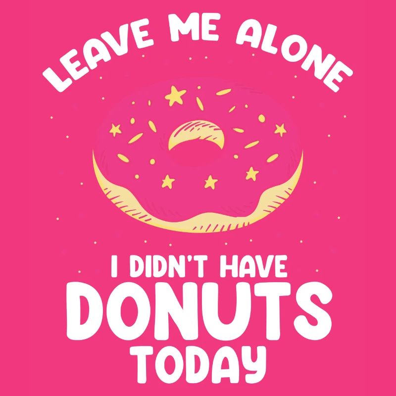 Design de beignets « Leave me alone »