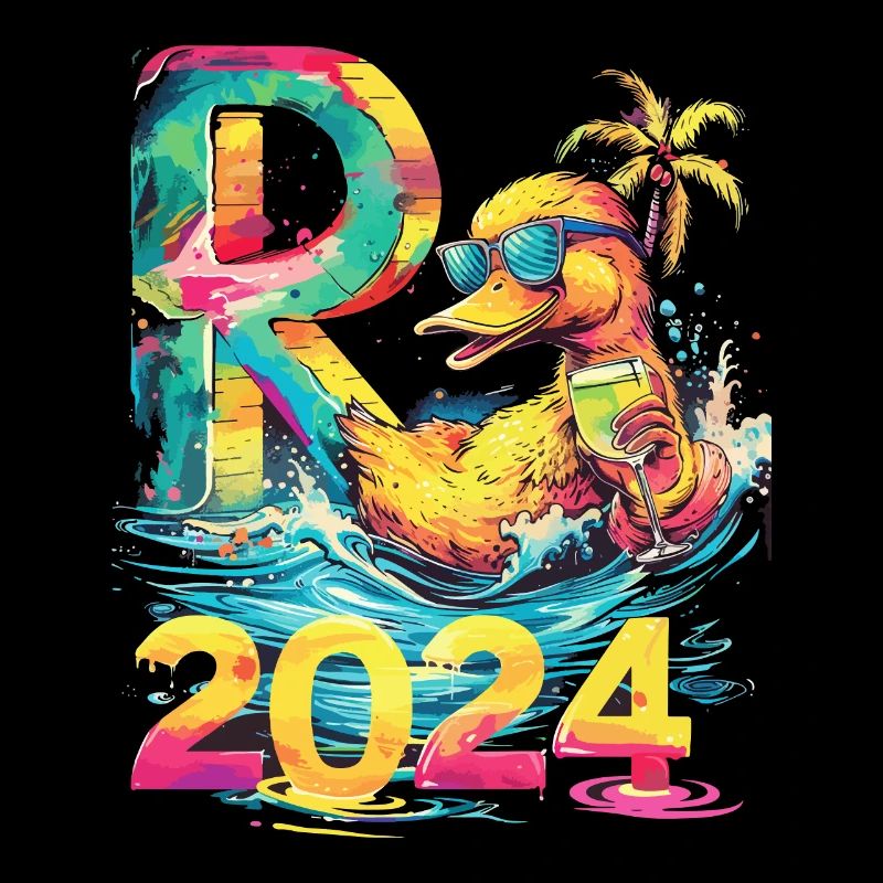 Pension 2024 Duck Pensioner Retired Funny