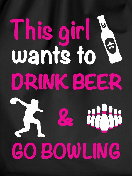 Bowling Beer Drinking