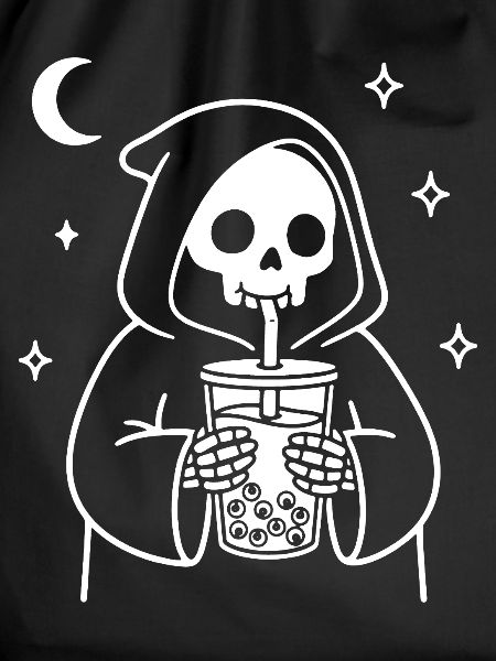 Grim Reaper with Bubble-Eye Tea