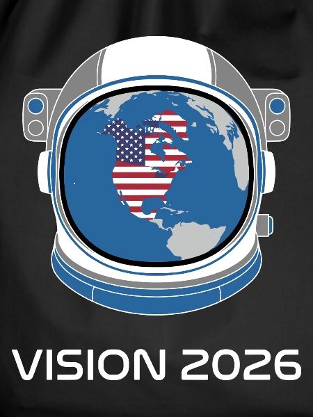 Vision 2026 USA Astronaut