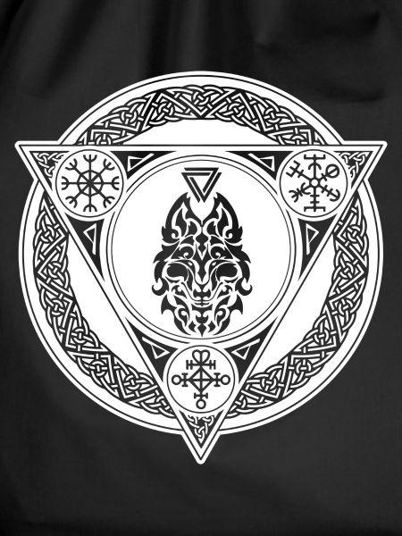Zodiac sign Viking fox