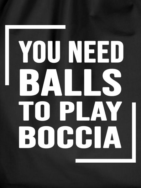 boccia patanque boule player