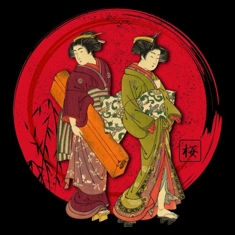 Two Geishas