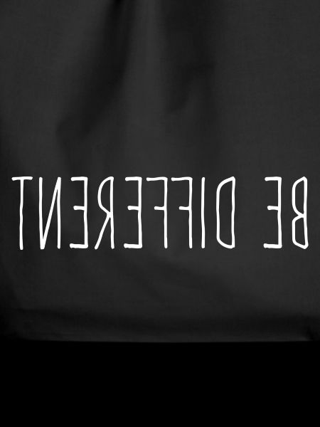Be Different - Anders Sein Spruch