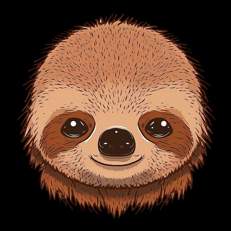 Baby Sloth Face
