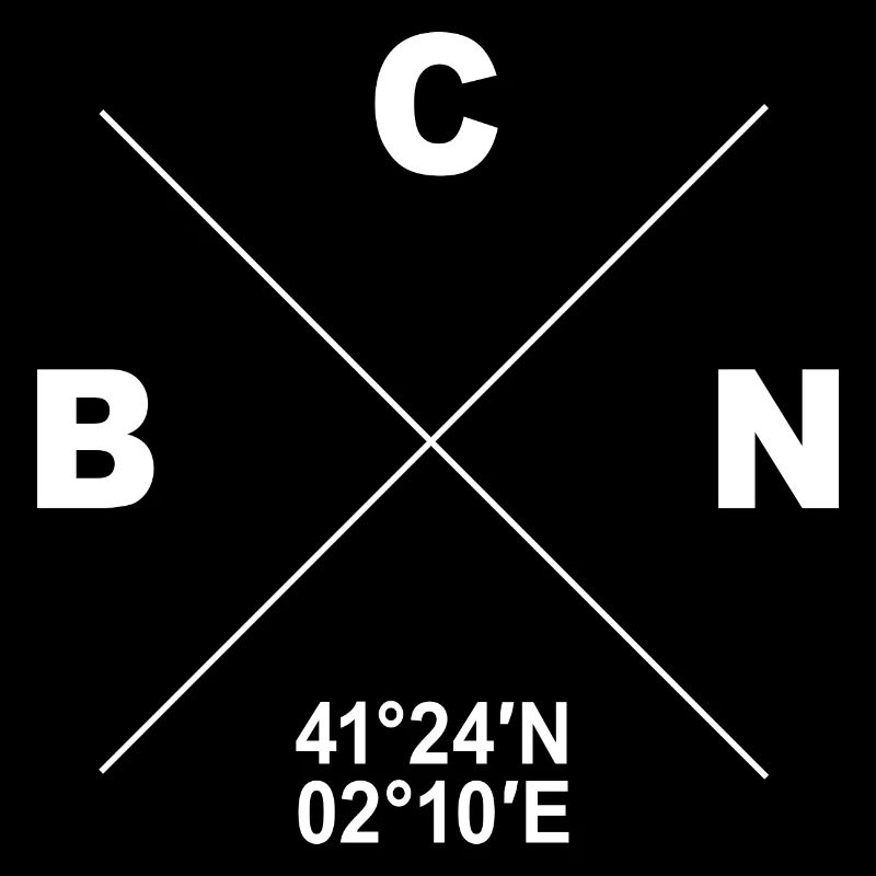 Cool Barcelona coordinates Spain home love BCN