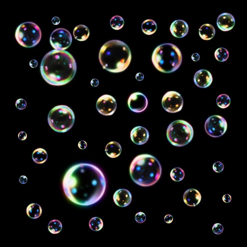 soap bubbles