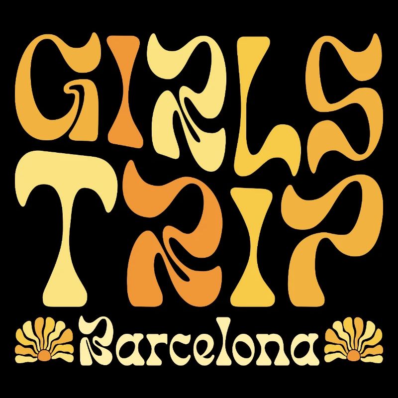 Groupe De Filles Voyage Barcelone