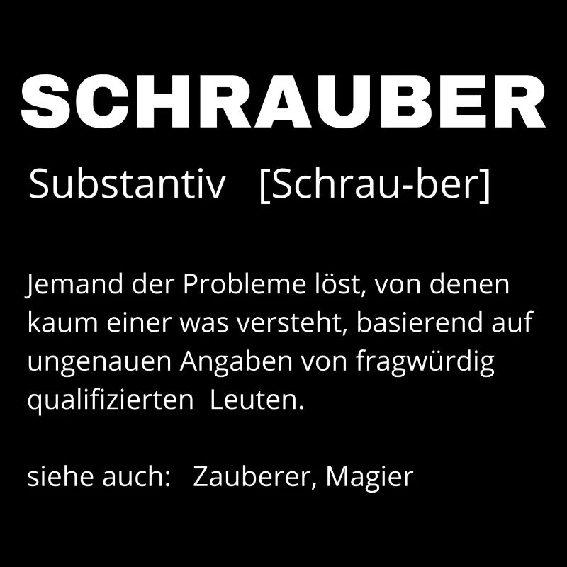 Schrauber Definition