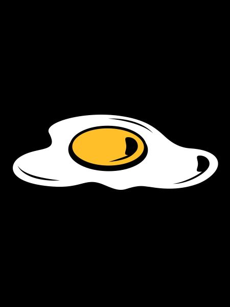 A fried egg