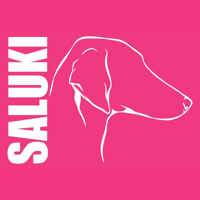 SALUKI Smooth Profile Chiens Wilsigns