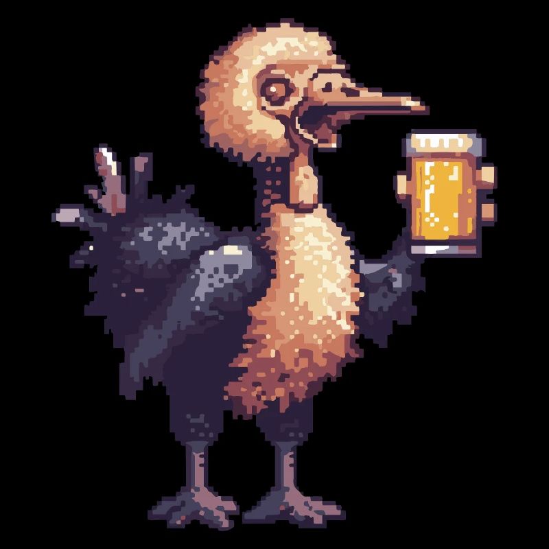 Bière Strauss Pixel
