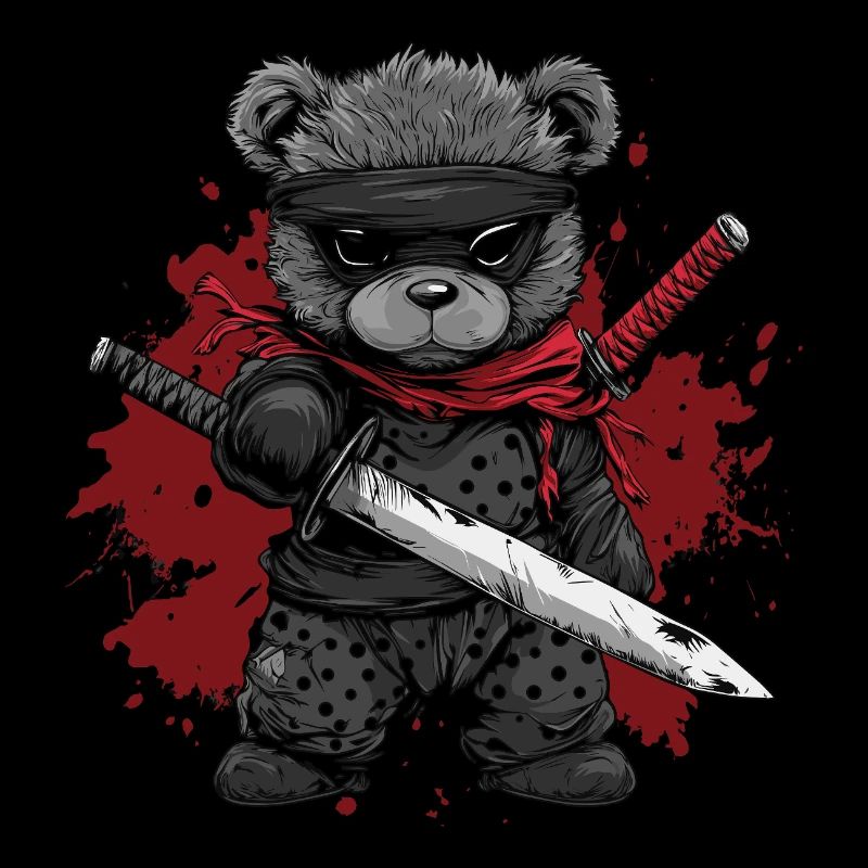 Ninja Teddy Bear