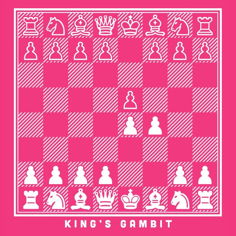 King's gambit chess opening board chess player