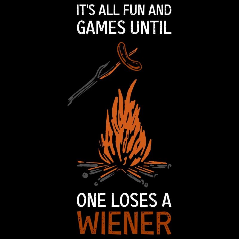 Camping Campfire Viennese Caravan Gift