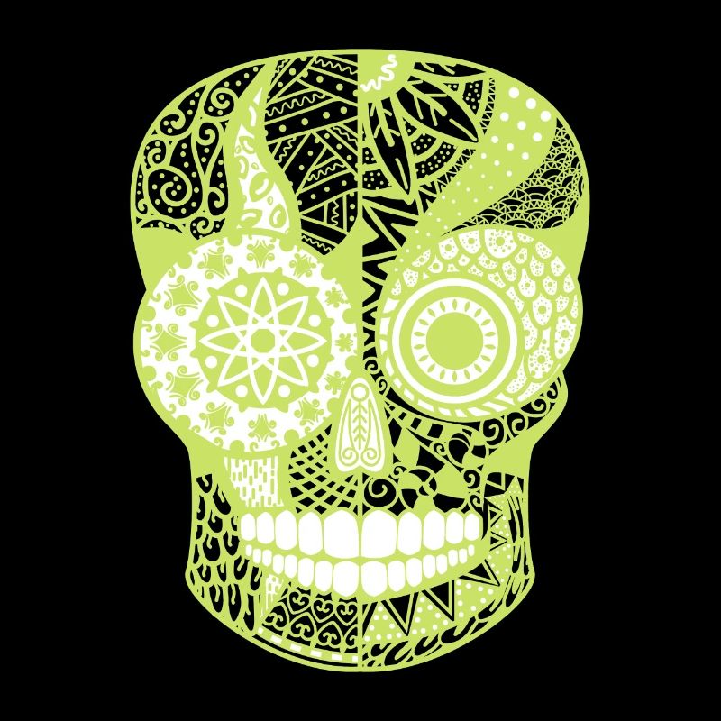Neon Skull