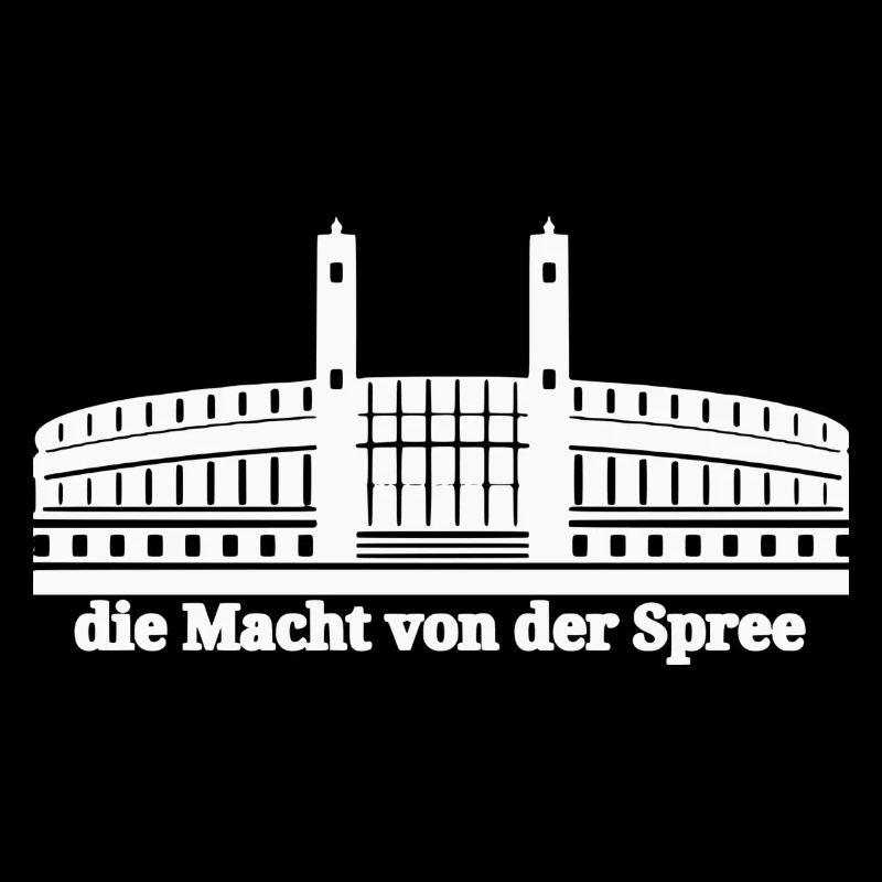 Die Macht von der Spree Tshirt Geschenk