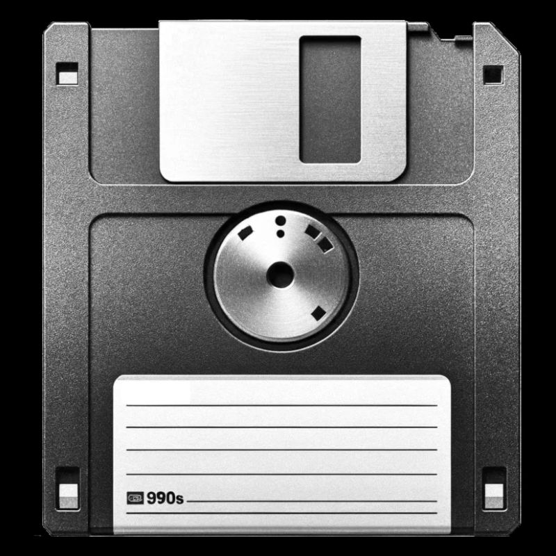Einfache Diskette