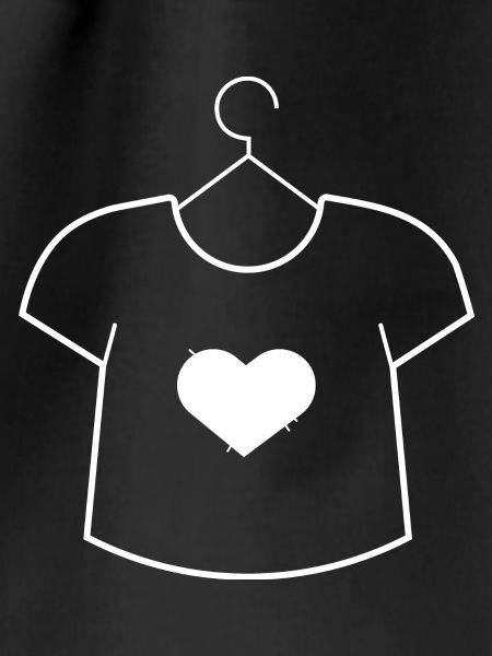 Coat Hanger Shirt Heart