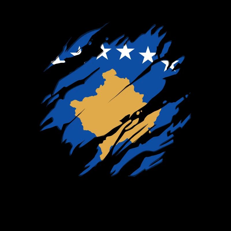 Drapeau du Kosovo Drapeau Jersey Cadeau Kosovar