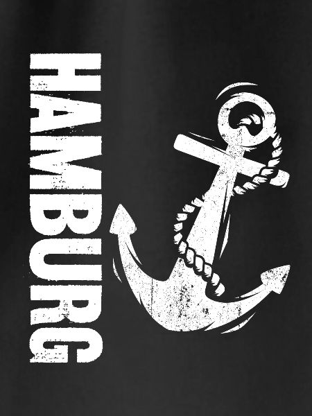 Hamburg Wappen Anker Flagge Geschenk