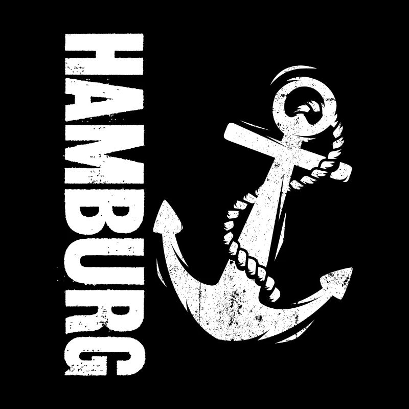 Armoiries de Hambourg Drapeau d’ancre Cadeau