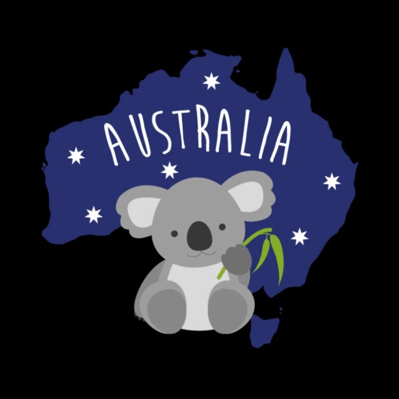 Bébé koala australien avec branche - idée cadeau