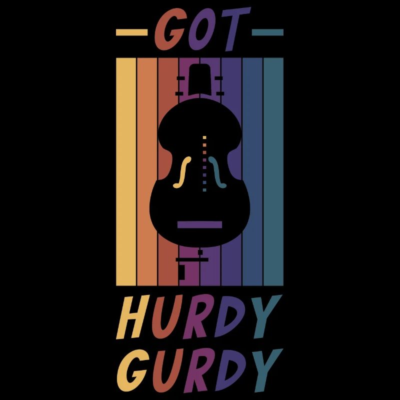 Hurdy Gurdy Funny Medieval Gift