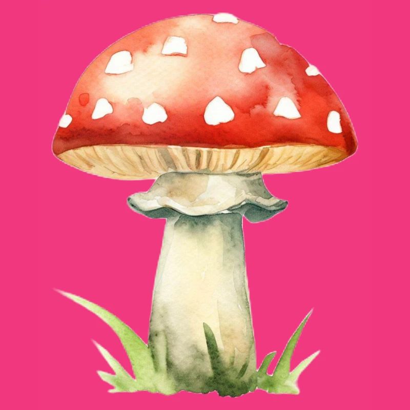 Red mushroom toadstool
