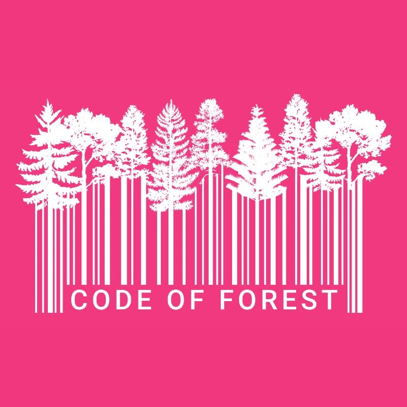 Code à barres Forest Nature Forest Code Trees 2