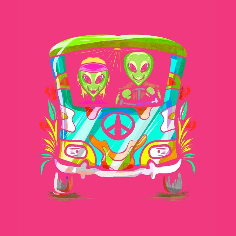 Champignon de l’espace - Hippie Alien