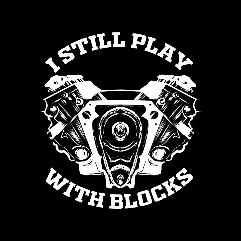 Still Plays with Blocks - Engine Mechanic for Car