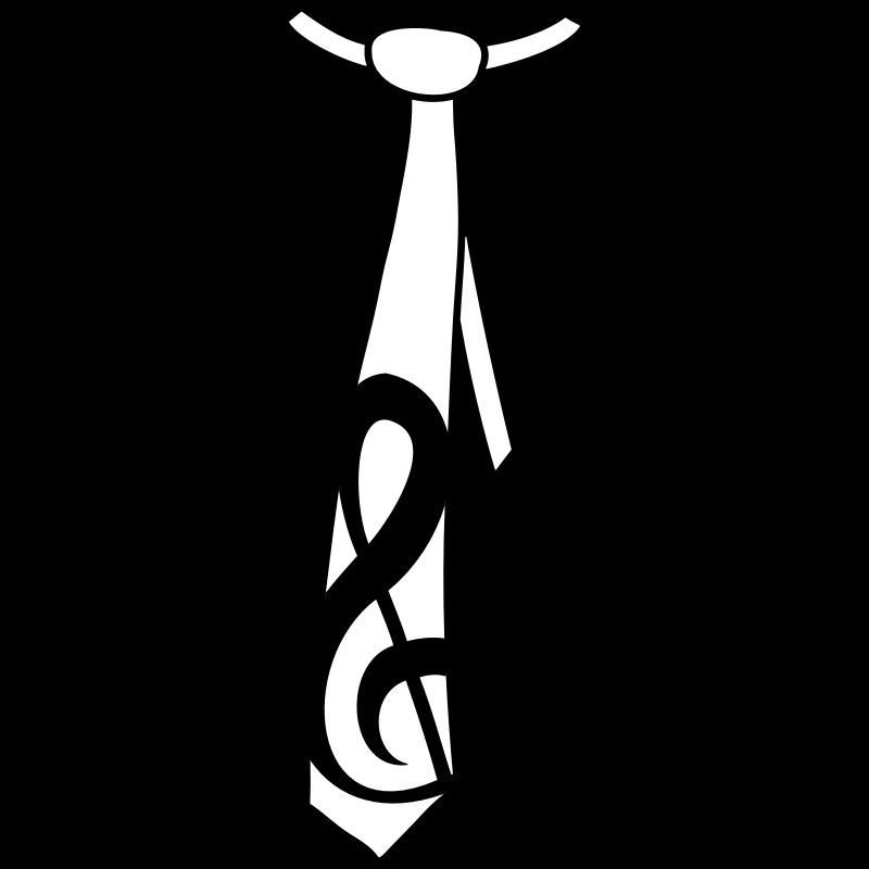 Music clef note tie occasion style