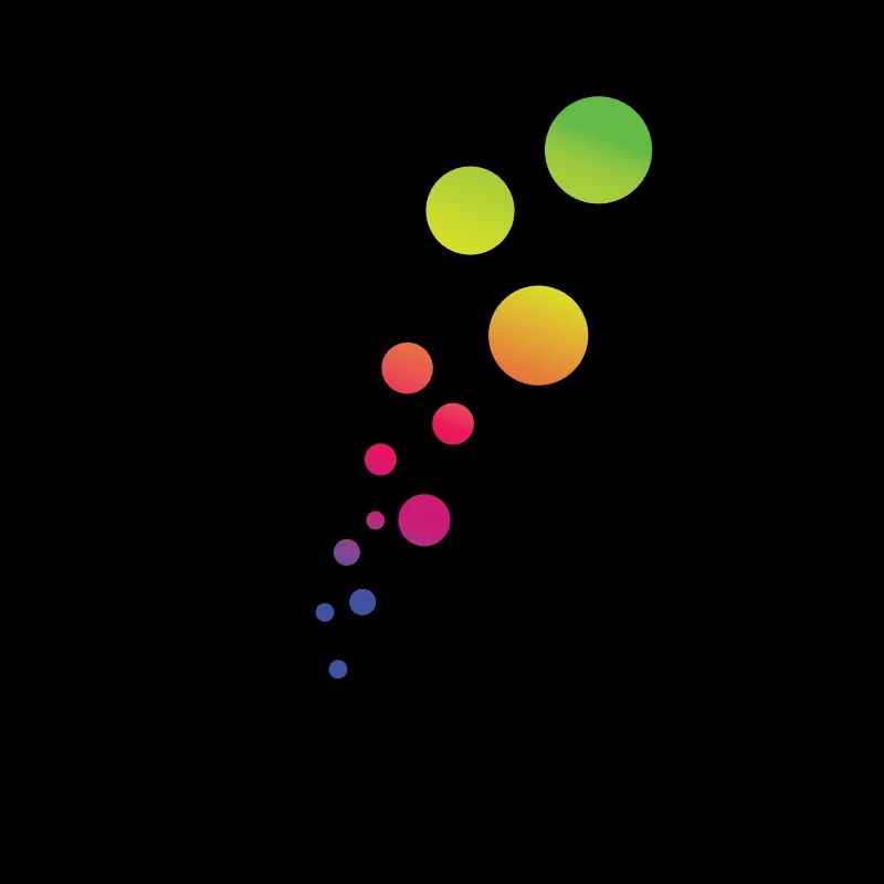 rainbow bubbel