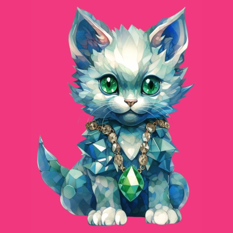 Pierre de naissance Chat Août