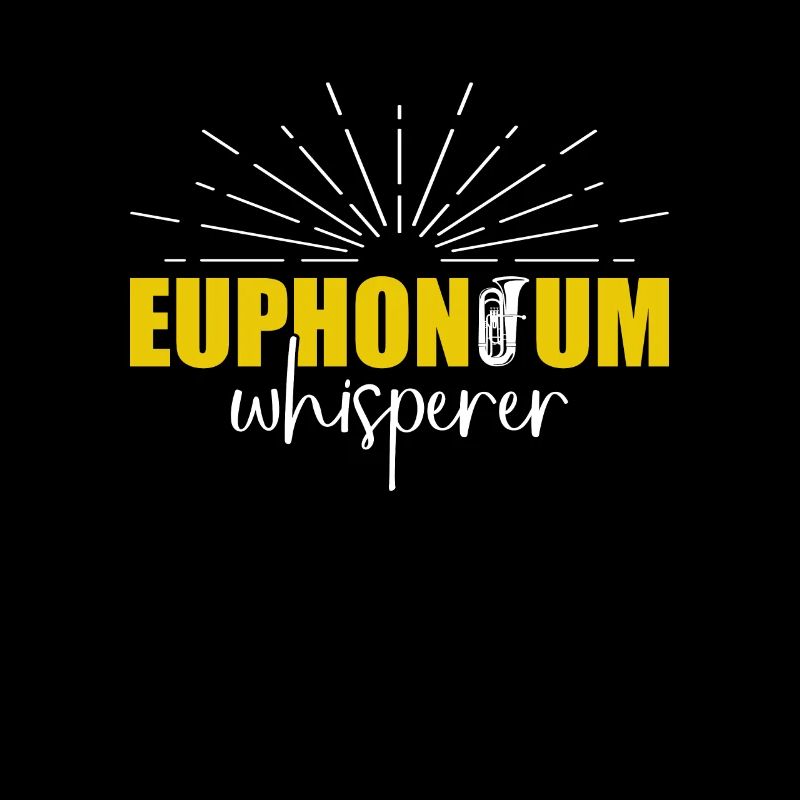 Deep brass marching baritone euphonium