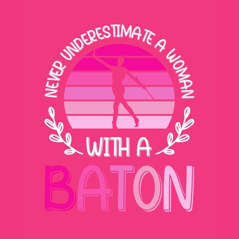 Majorette dancer drum major